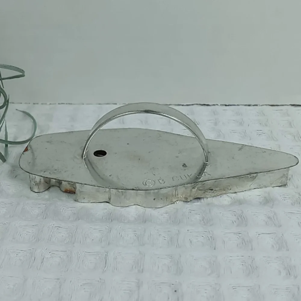 Vintage B.Cukla Santa Knome Tin Cookie Cutter
